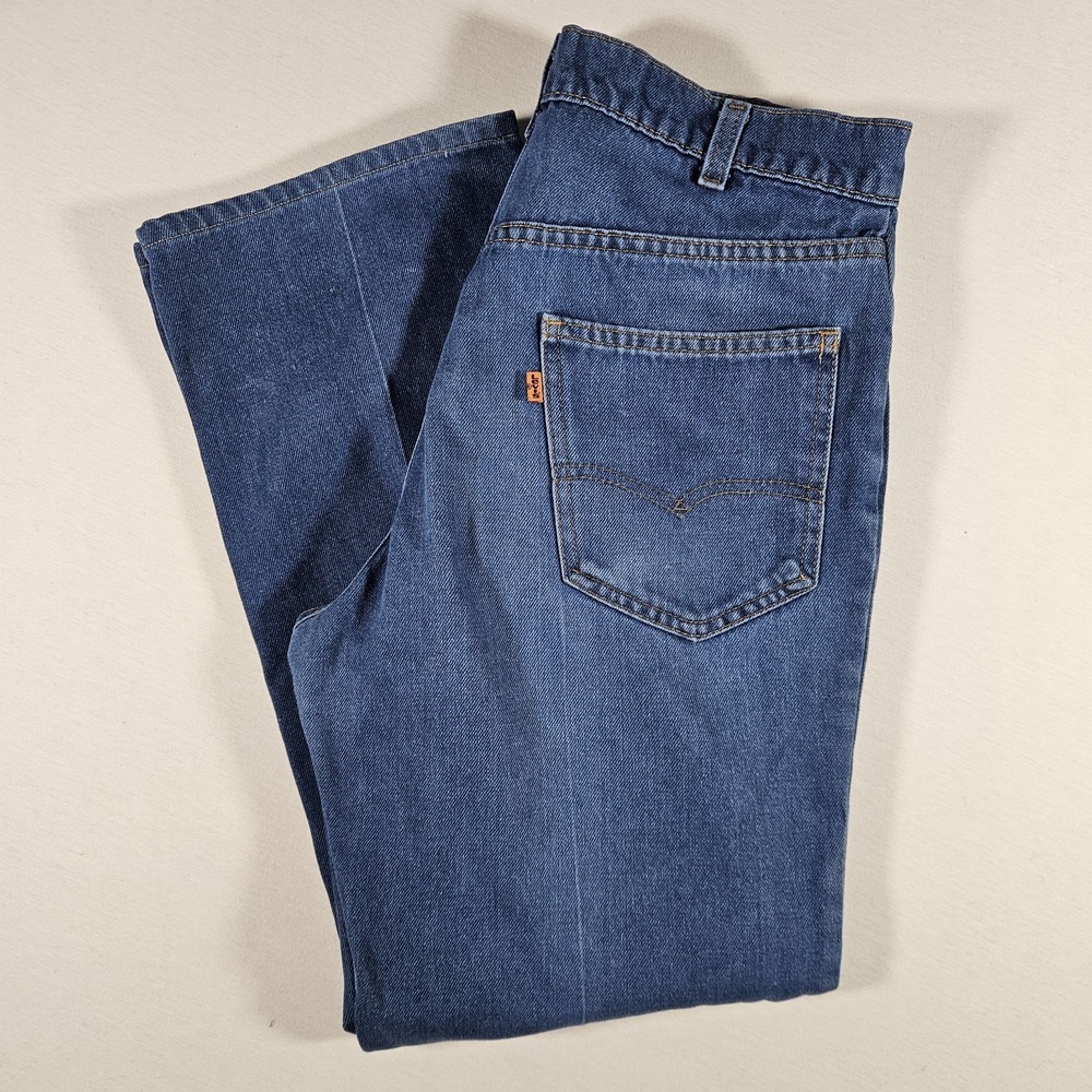 Vintage Levis‎ Jeans For Men Skosh More Comfort Orange Tab 80s Denim